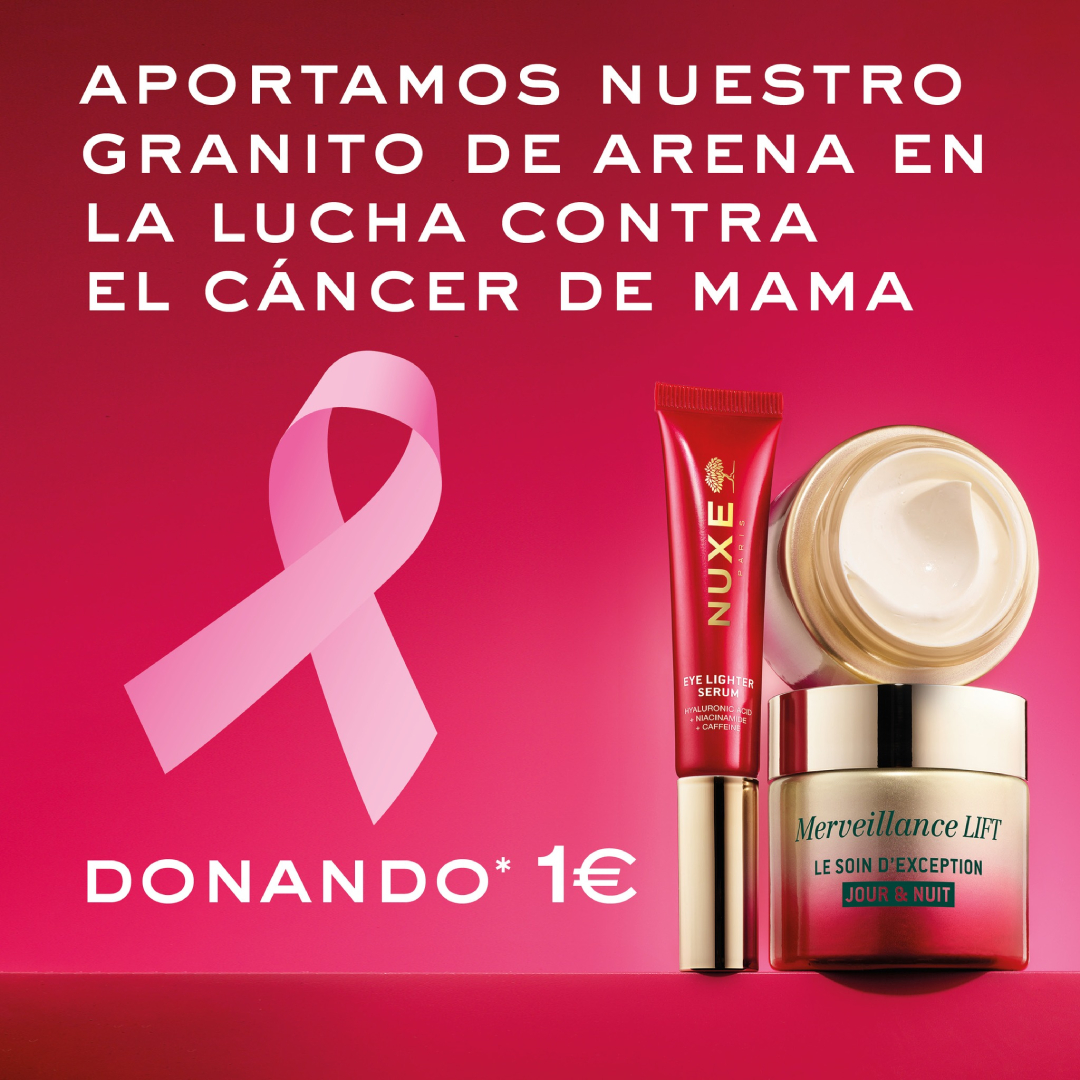 nuxe donacion mes octubre