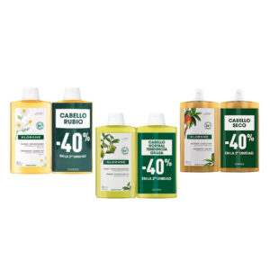 KLORANE CHAMPÚS PACKS DUPLO