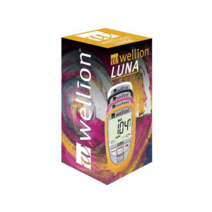 WELLION LUNA MEDIDOR MULTIFUNCIONAL (GLUCOSA, COLESTEROL Y ÁCIDO ÚRICO)